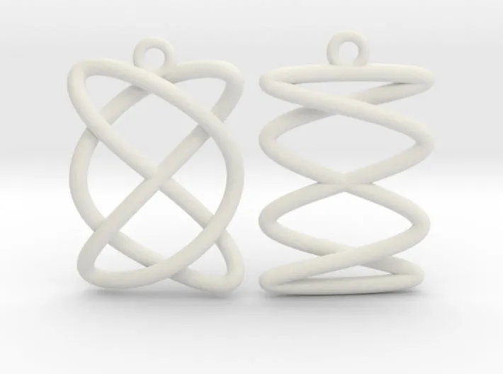 Lissajous Earrings (Nylon)