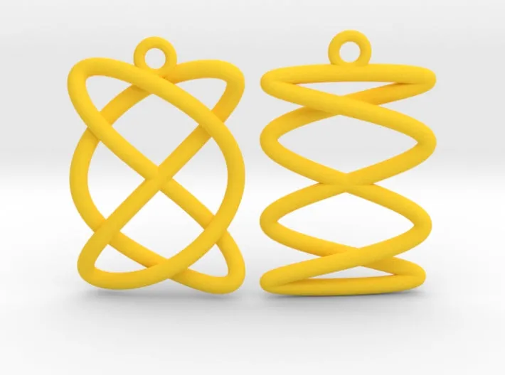 Lissajous Earrings (Nylon)