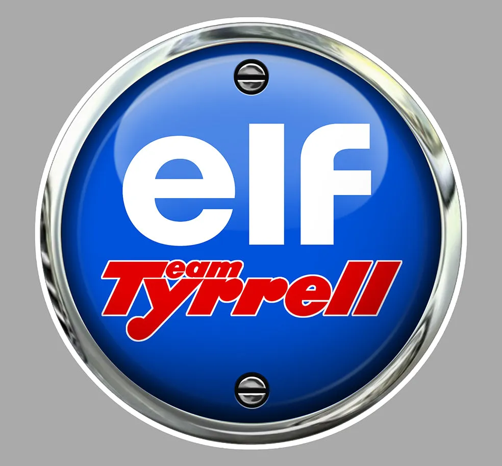 LOGO ELF TYRRELL TA132