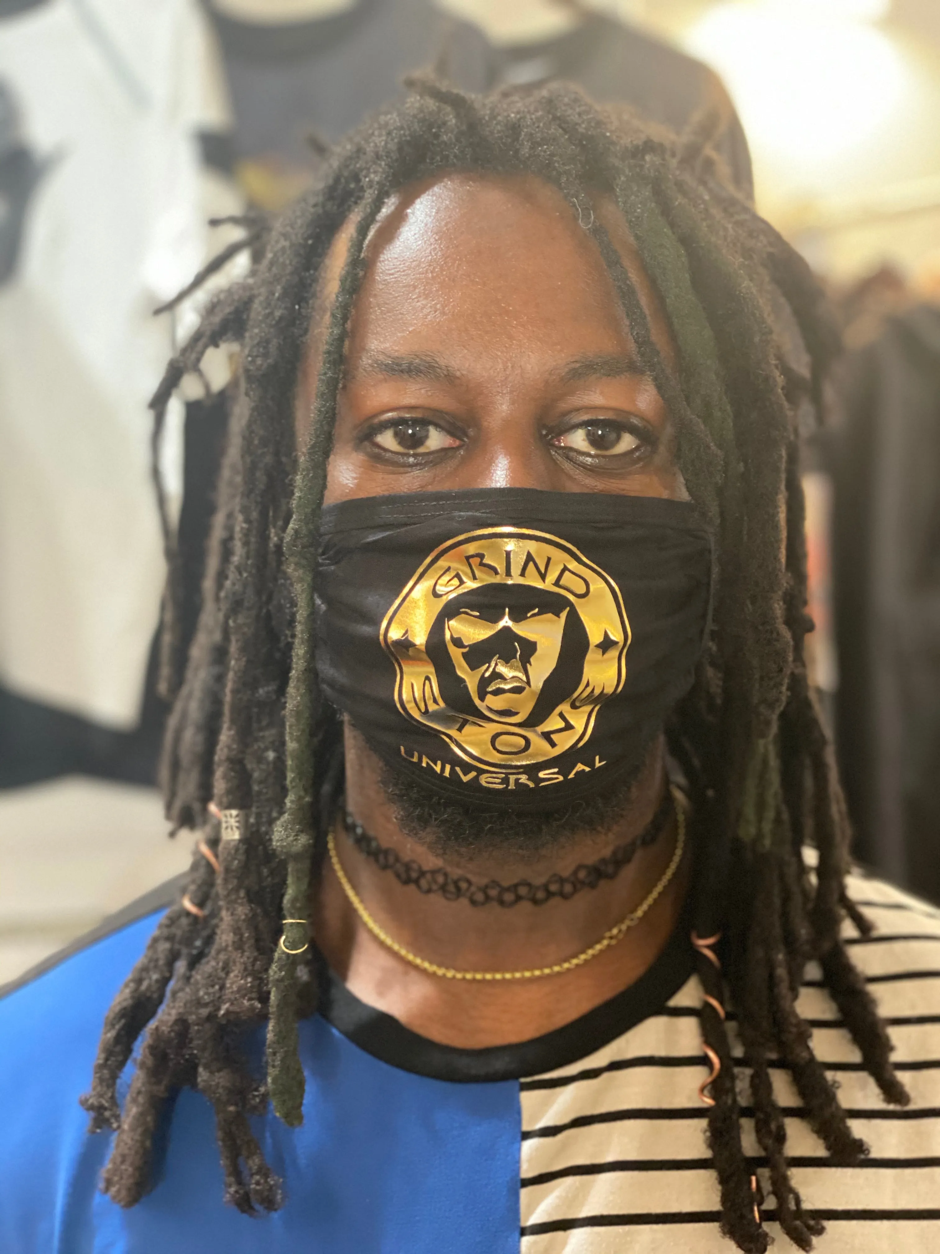Logo face mask