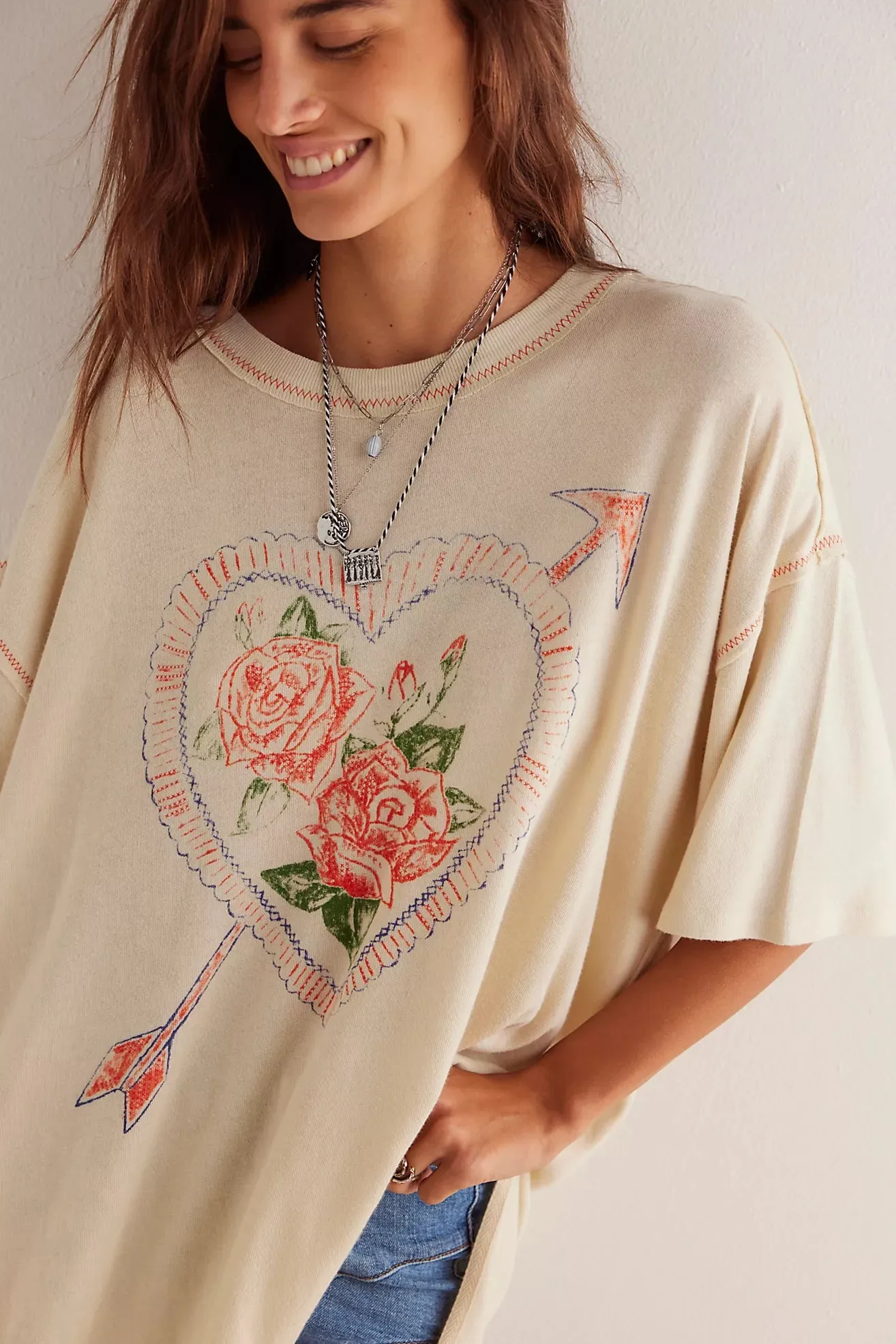 Love Rose Tee~~FINAL SALE