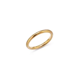 Luna Round Stacking Ring, Size 6.5