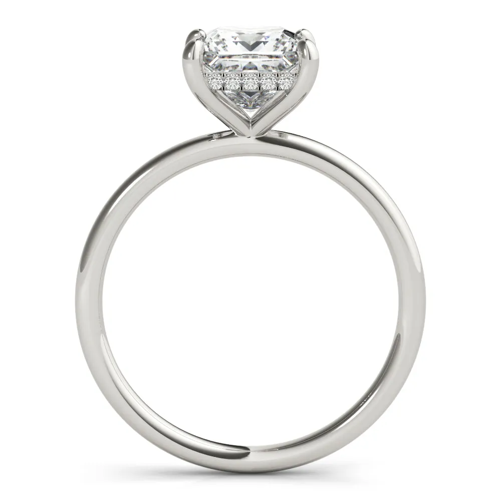 Madilyn Princess Diamond Solitaire Engagement Ring