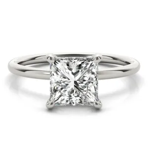 Madilyn Princess Diamond Solitaire Engagement Ring