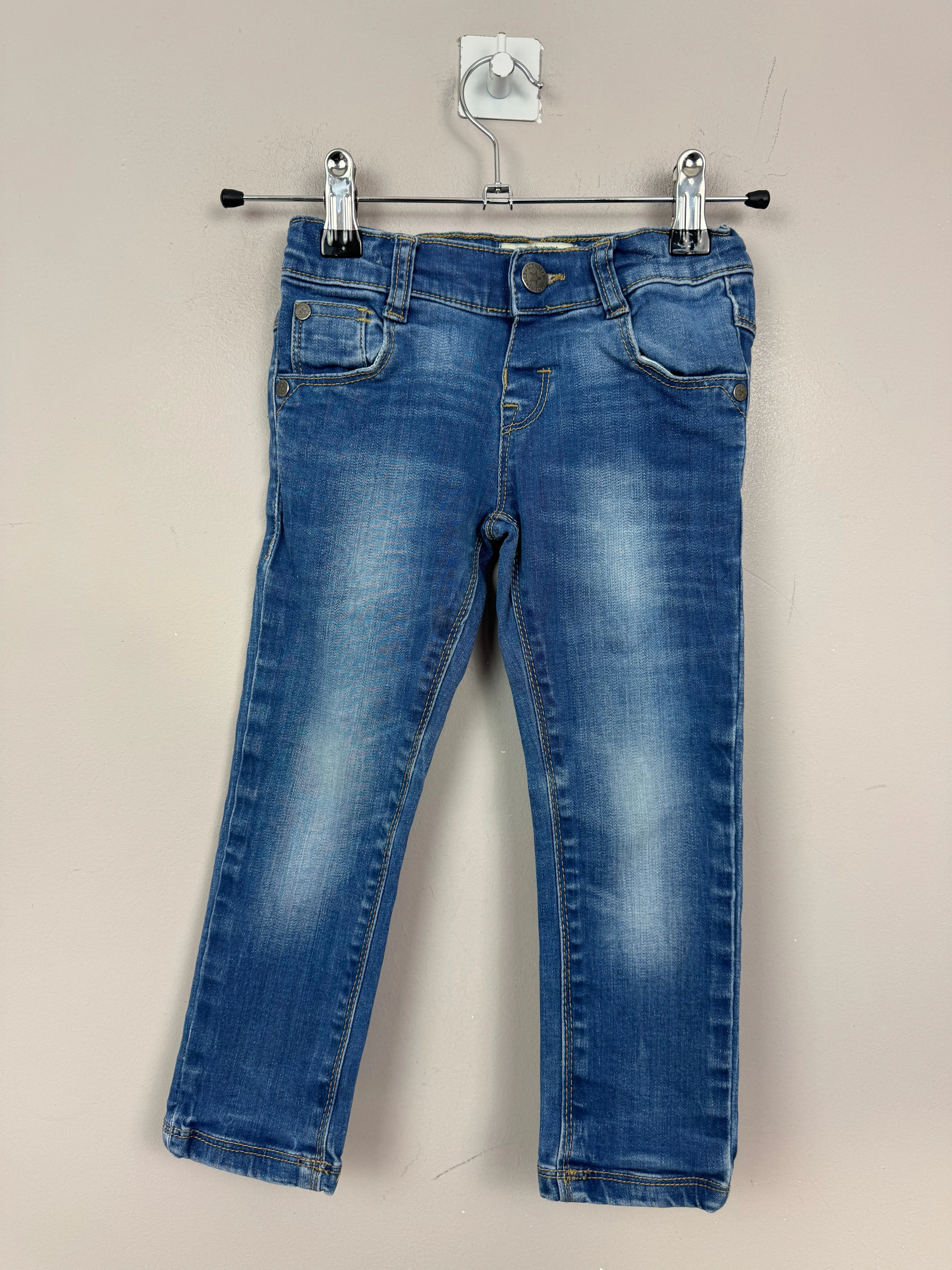 M&S Blue skinny jeans 2-3y