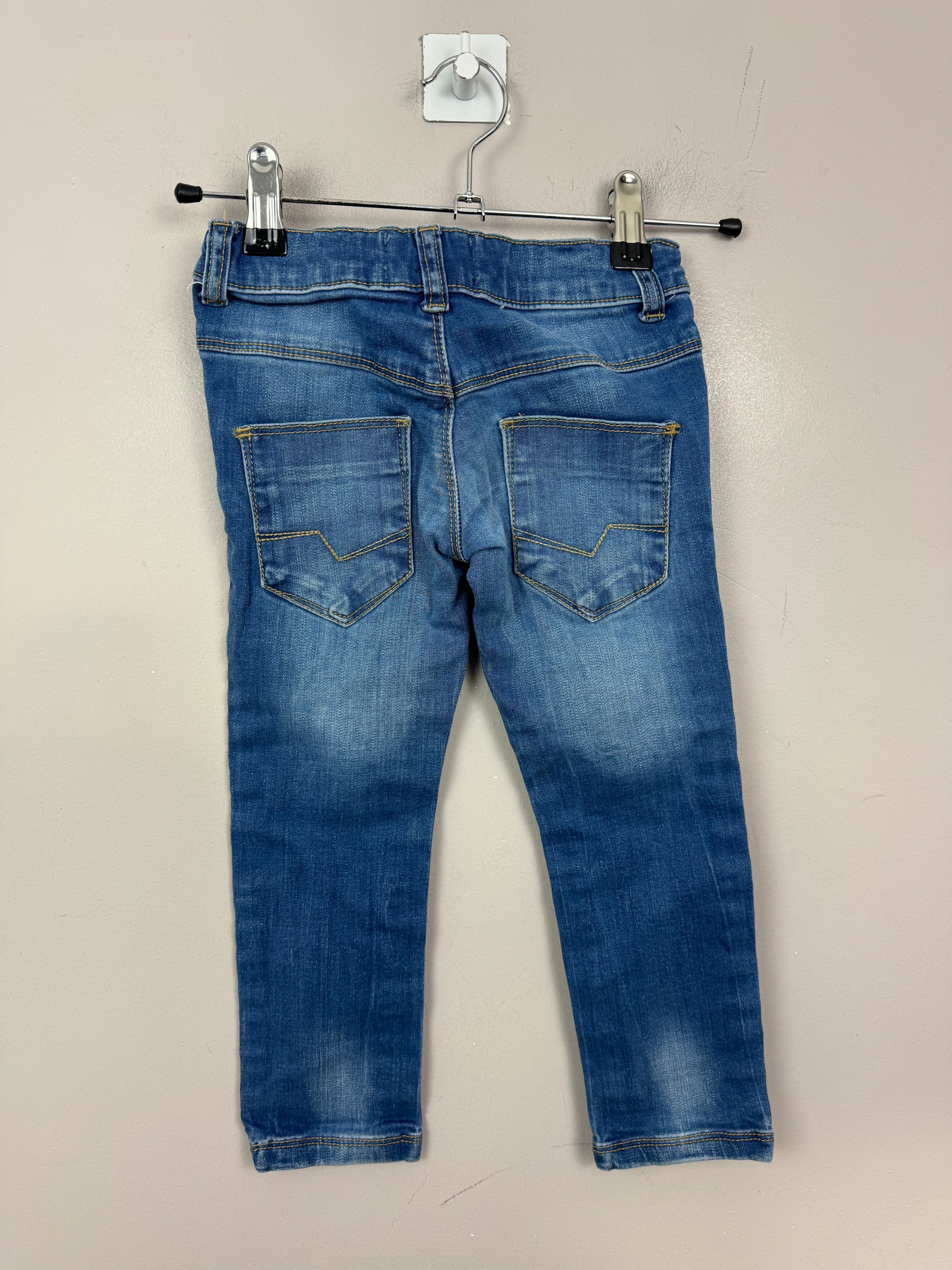 M&S Blue skinny jeans 2-3y