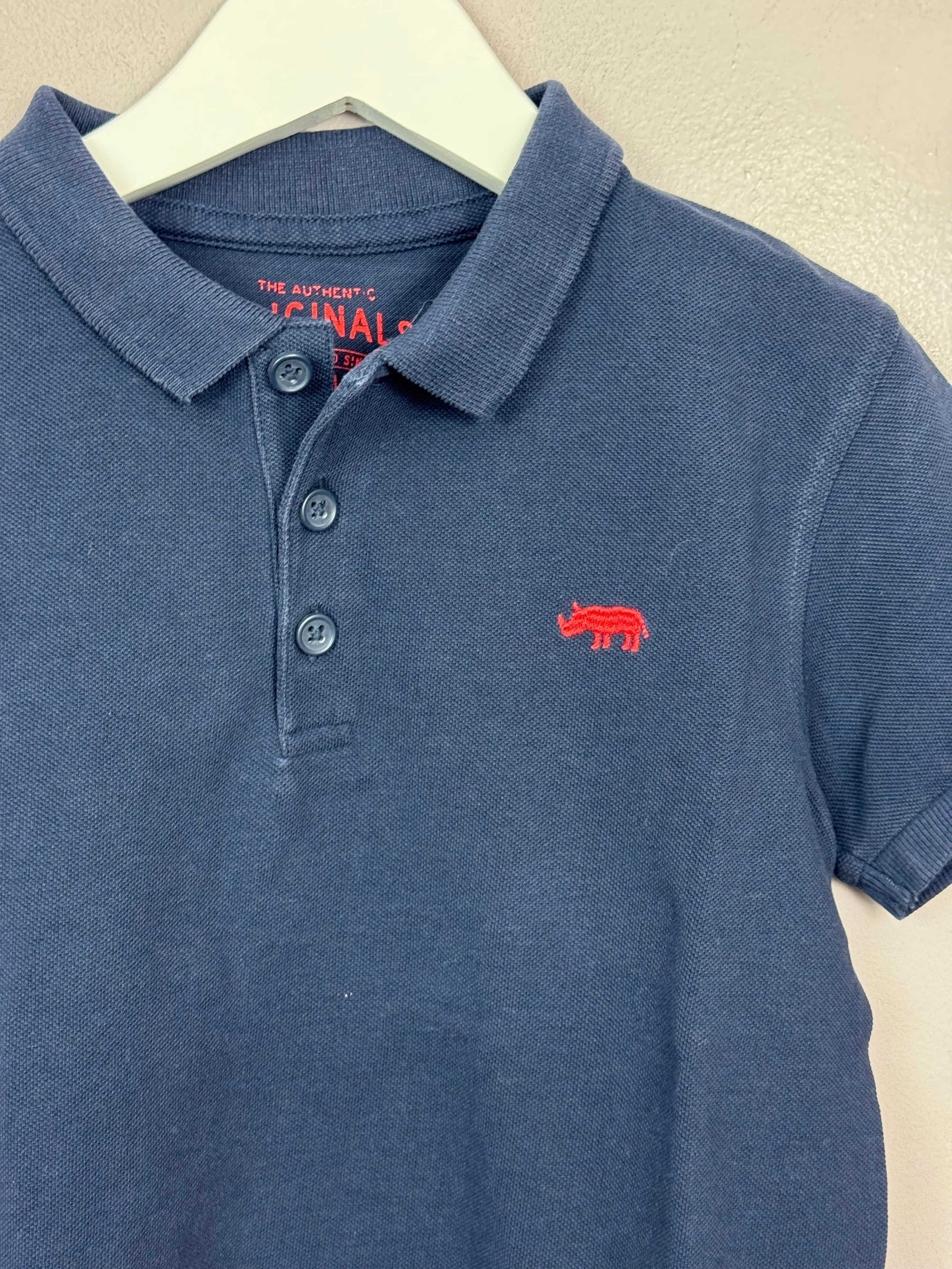 M&S Navy Polo 5-6y