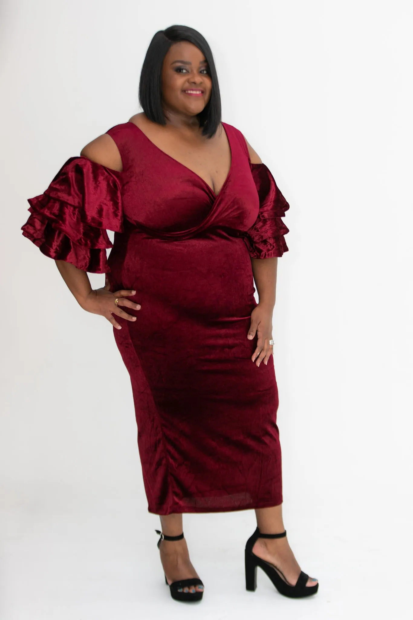 Marabelle Velvet Dress