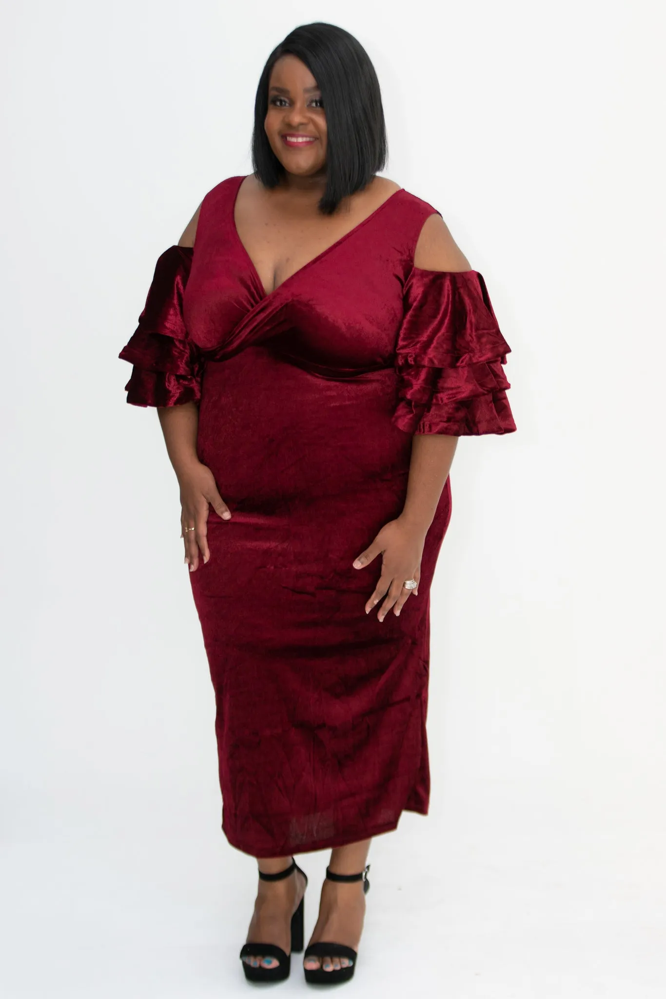 Marabelle Velvet Dress
