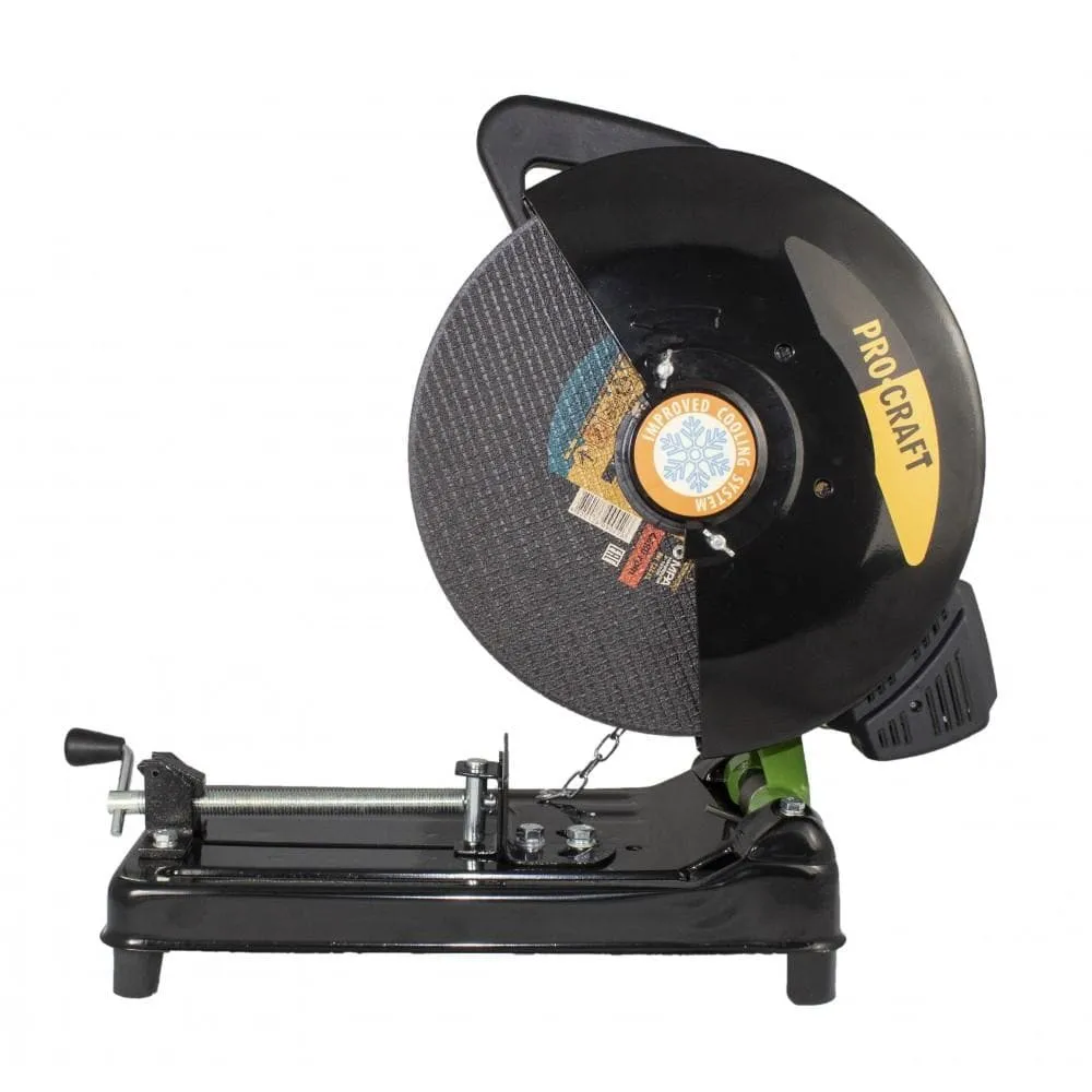 Masina Debitat Metal ProCraft AM-3500 – 3500W, Disc 355mm, Viteza 3800 rpm, Ajustare Unghi Taiere 45° - 90