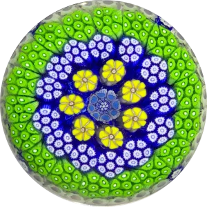 Matt Fimiano 2019 Complex Concentric millefiori in Staves