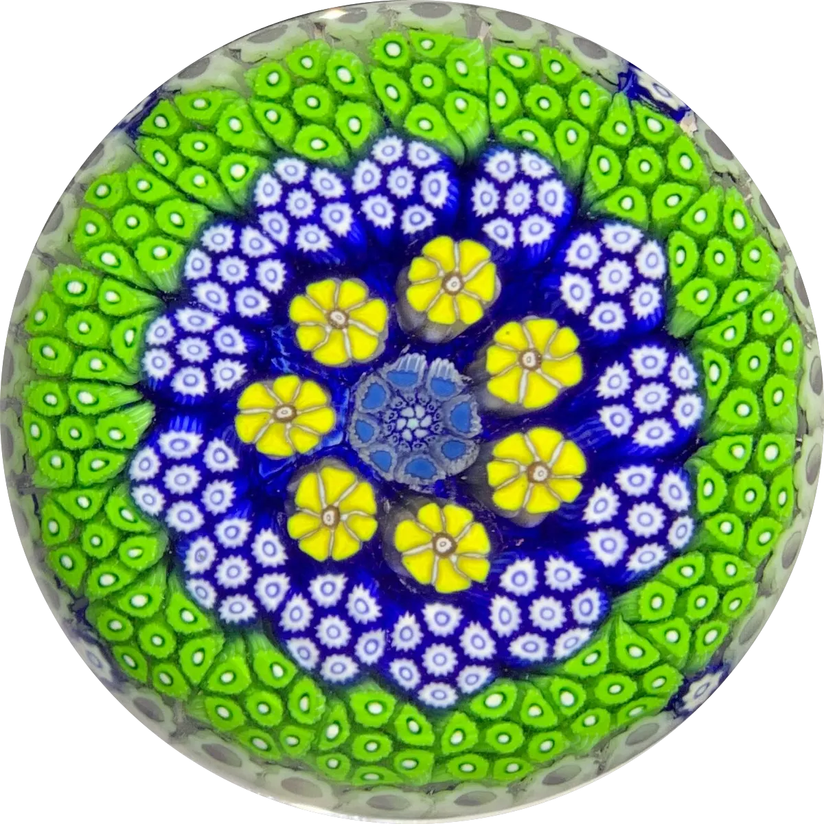 Matt Fimiano 2019 Complex Concentric millefiori in Staves