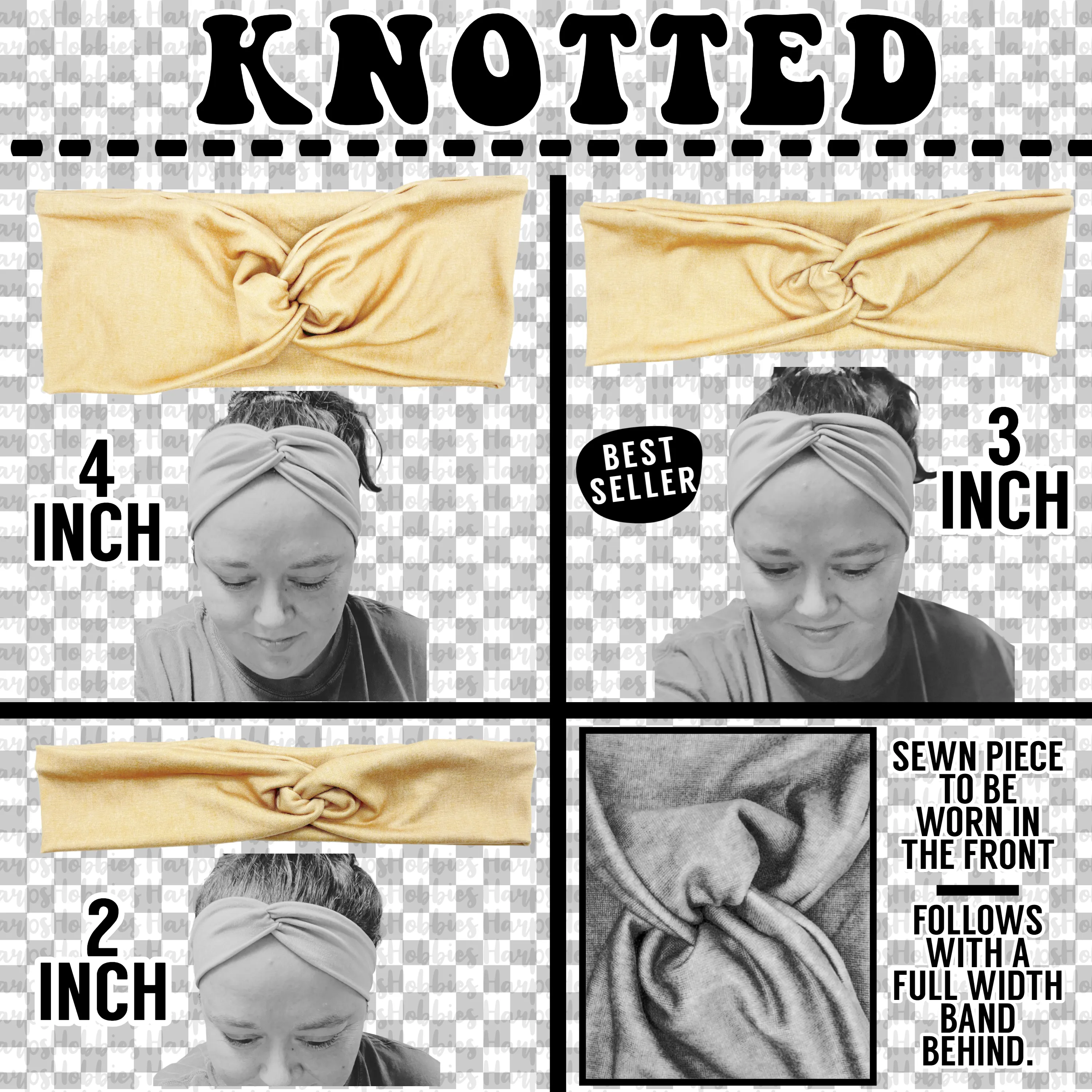 Mauve Symbols Headband