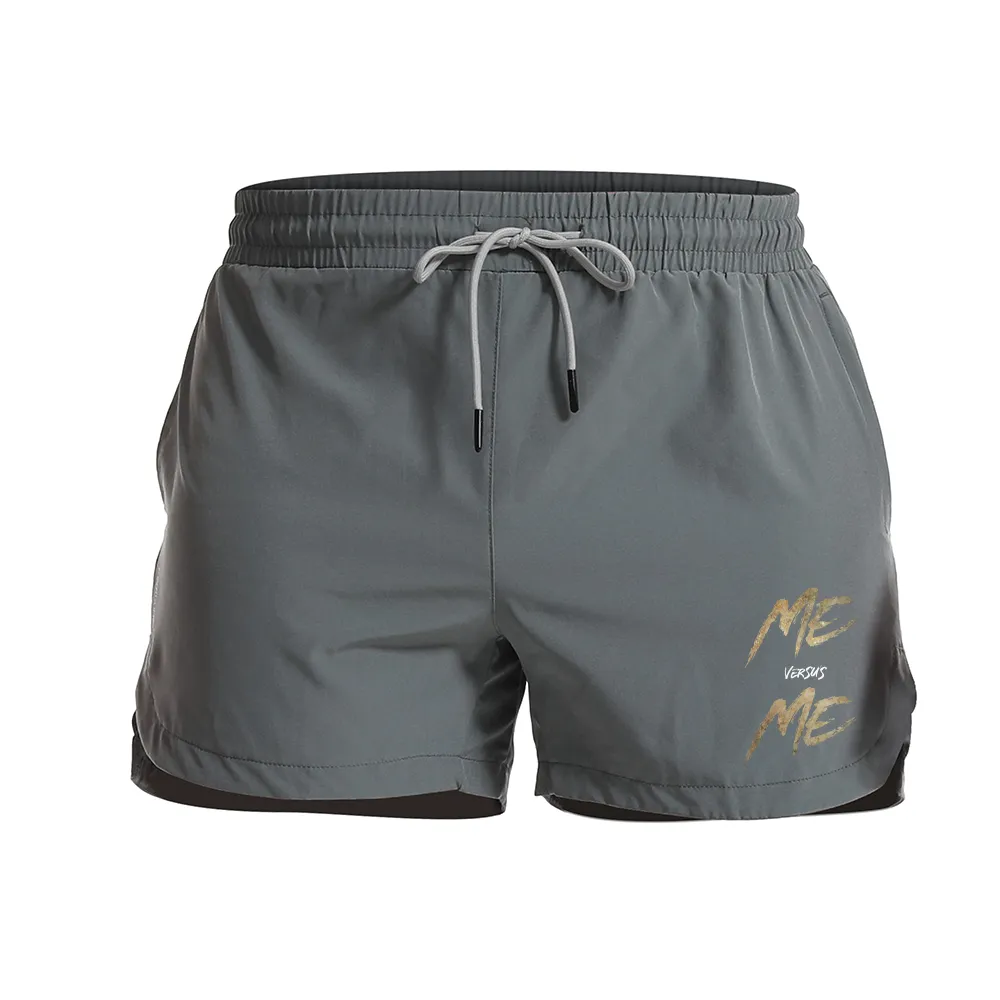 Me Vs Me Graphic Shorts