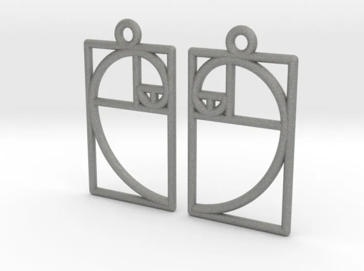 Medium Golden Ratio Earrings (Nylon)