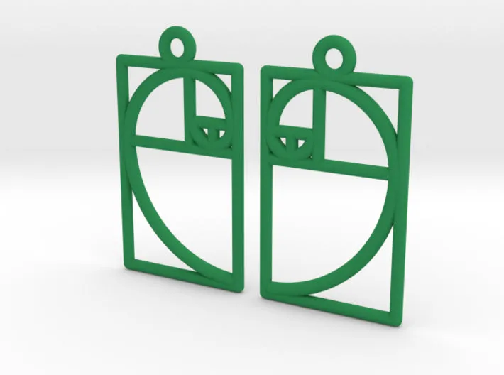 Medium Golden Ratio Earrings (Nylon)
