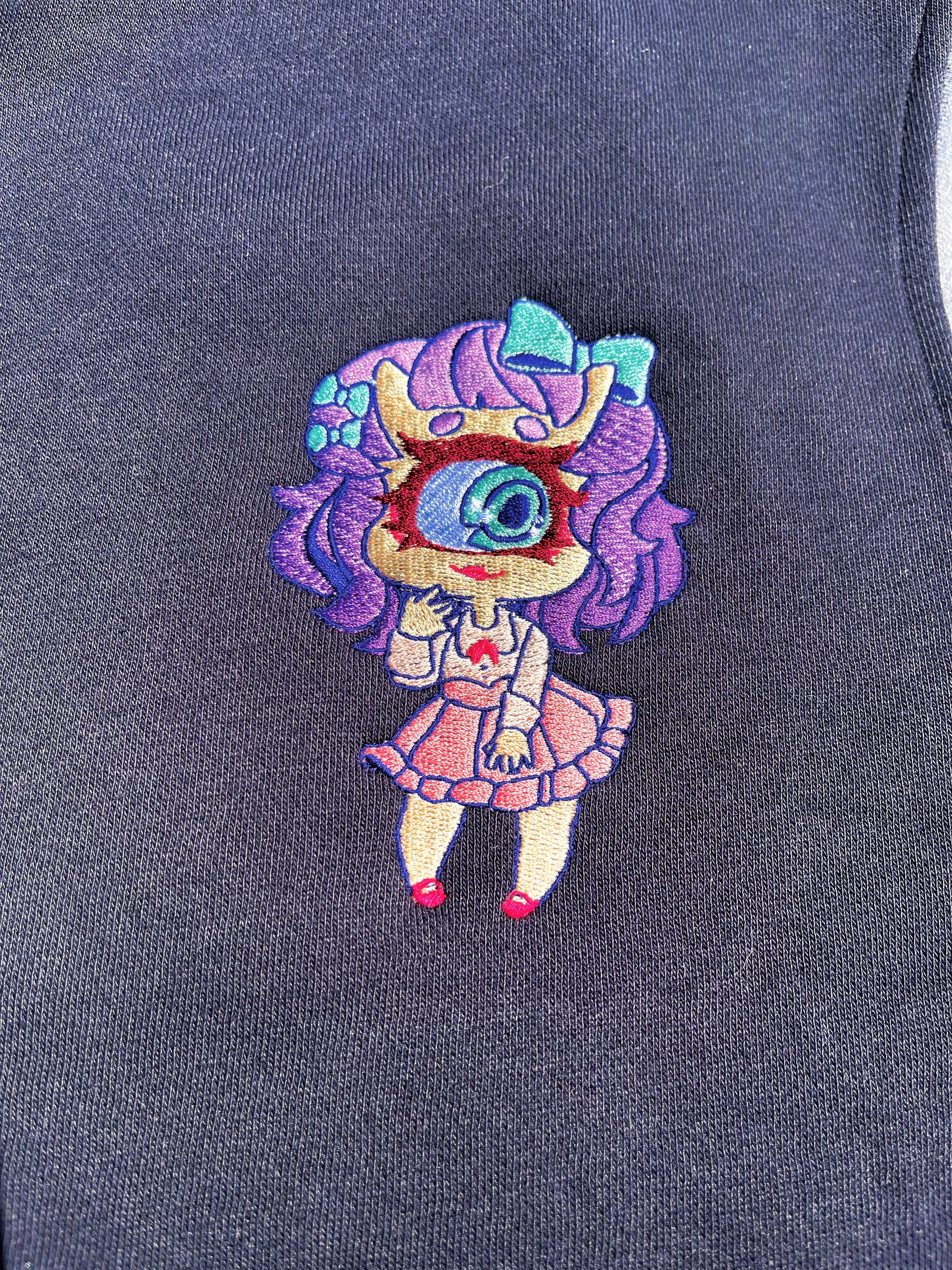 Mei Embroidery Letterman Jacket