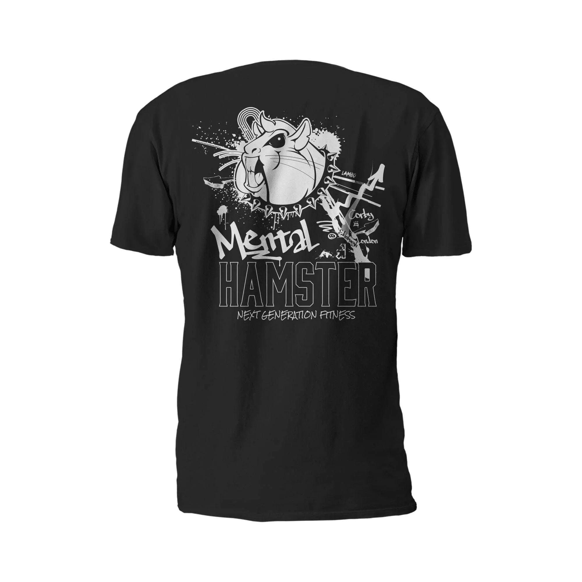 Mental Hamster Graffiti Tee