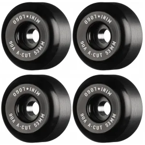 Mini Logo A-Cut 2 90a Black Wheels 53mm