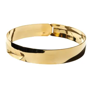 Minimal Choker in Gold