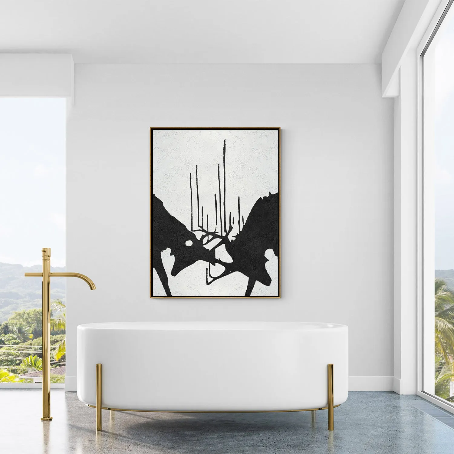 Minimal Deer Art MN317B