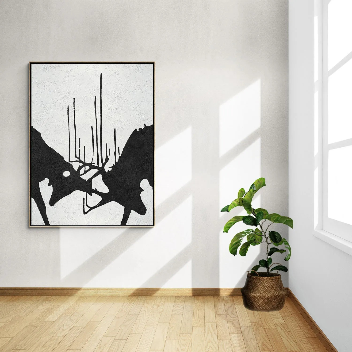 Minimal Deer Art MN317B