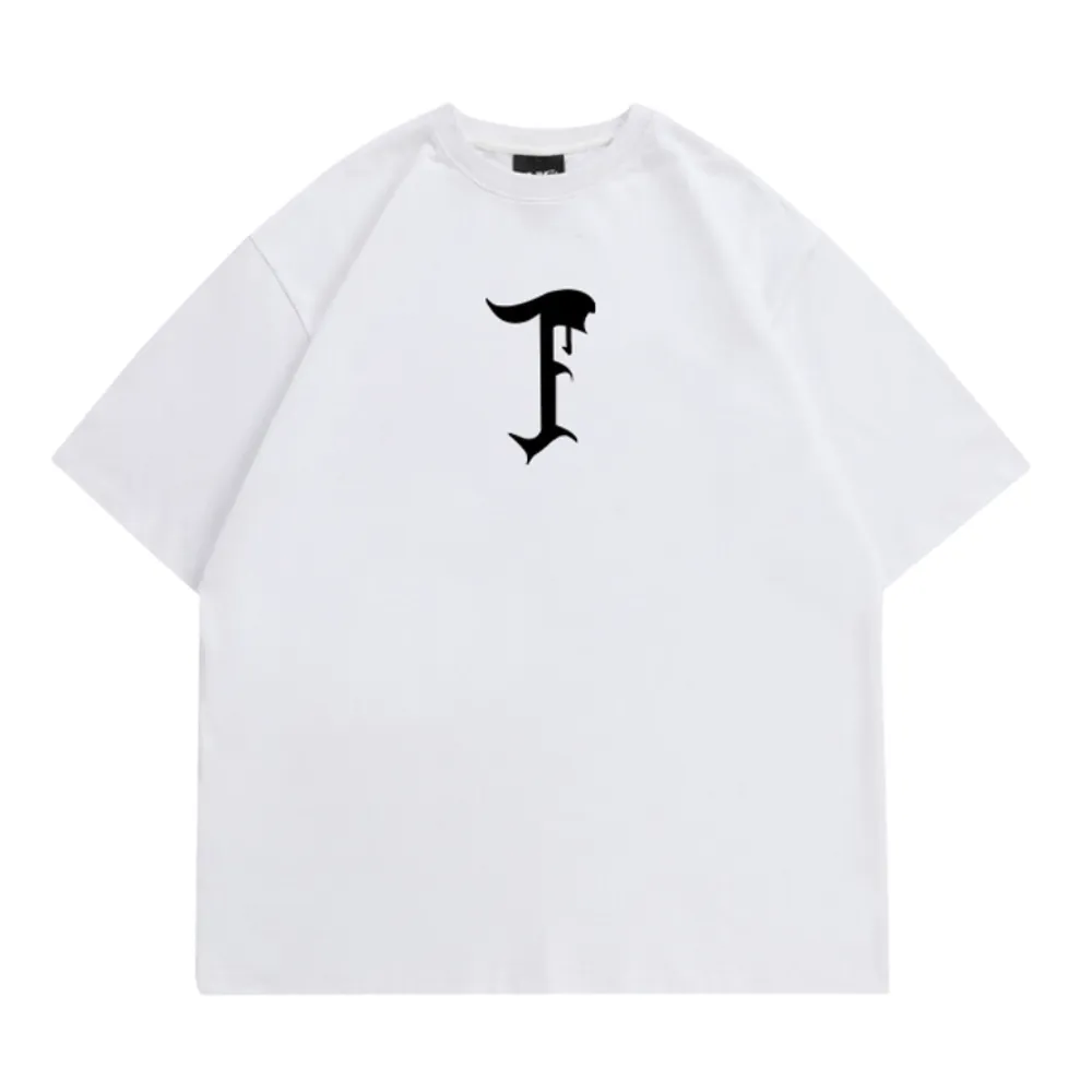 Minimal Ink Graphic Cotton T-shirt