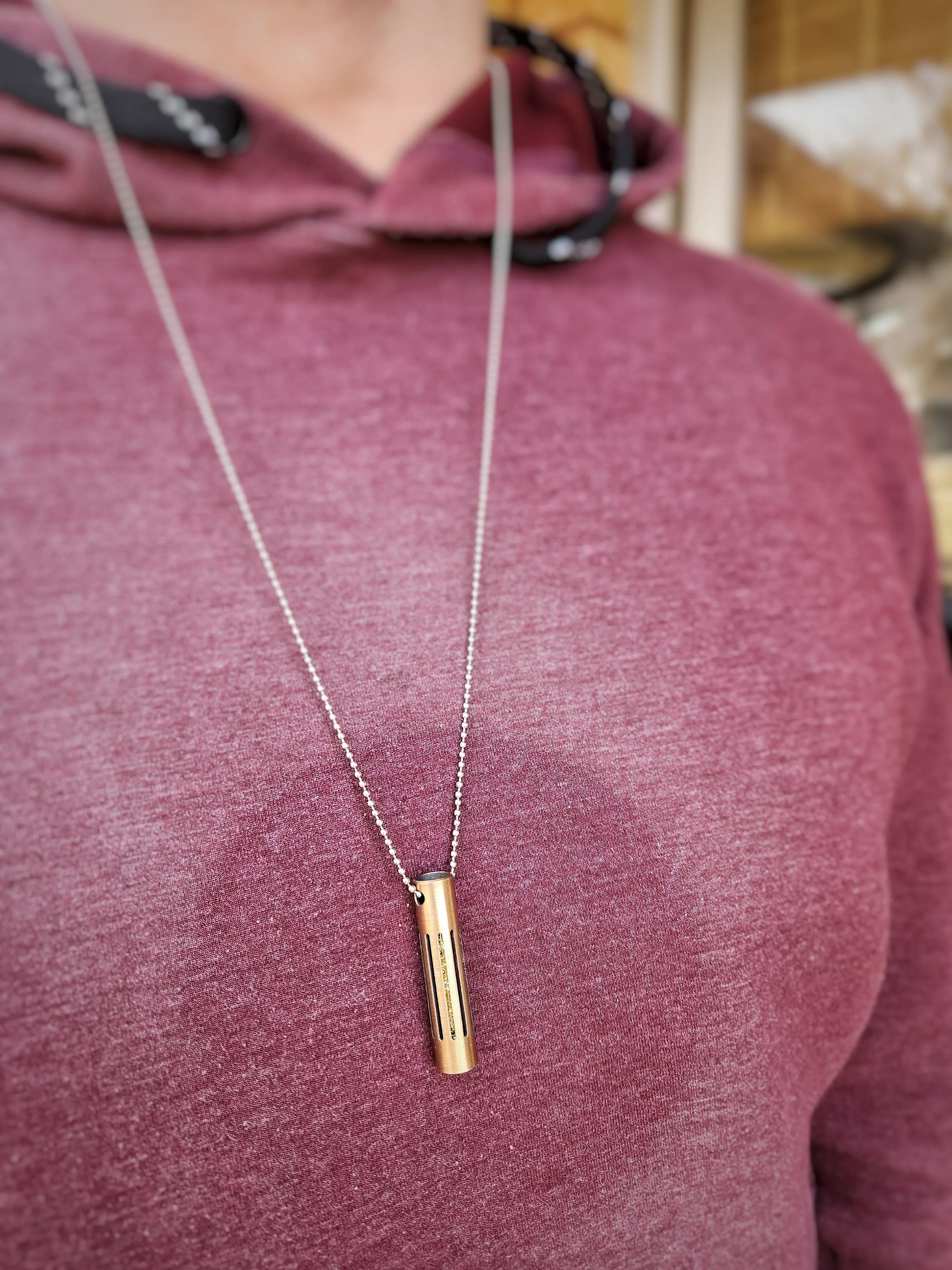 Minimal Keepsake Pendant