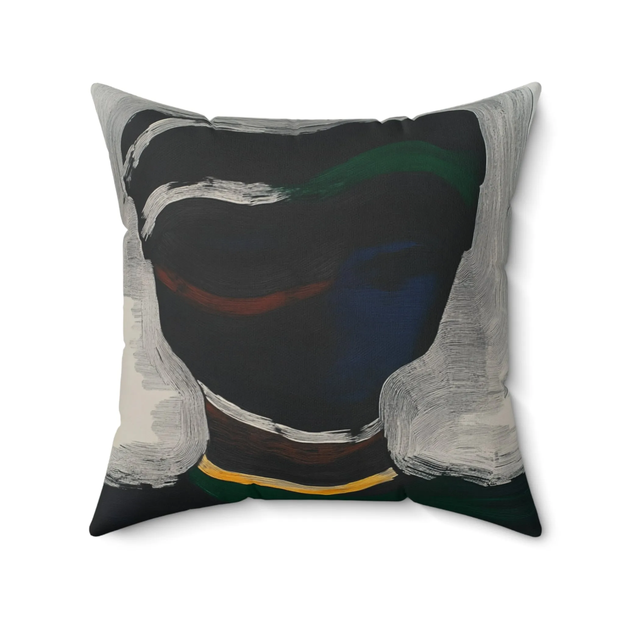 Modern Abstract Face Pillow