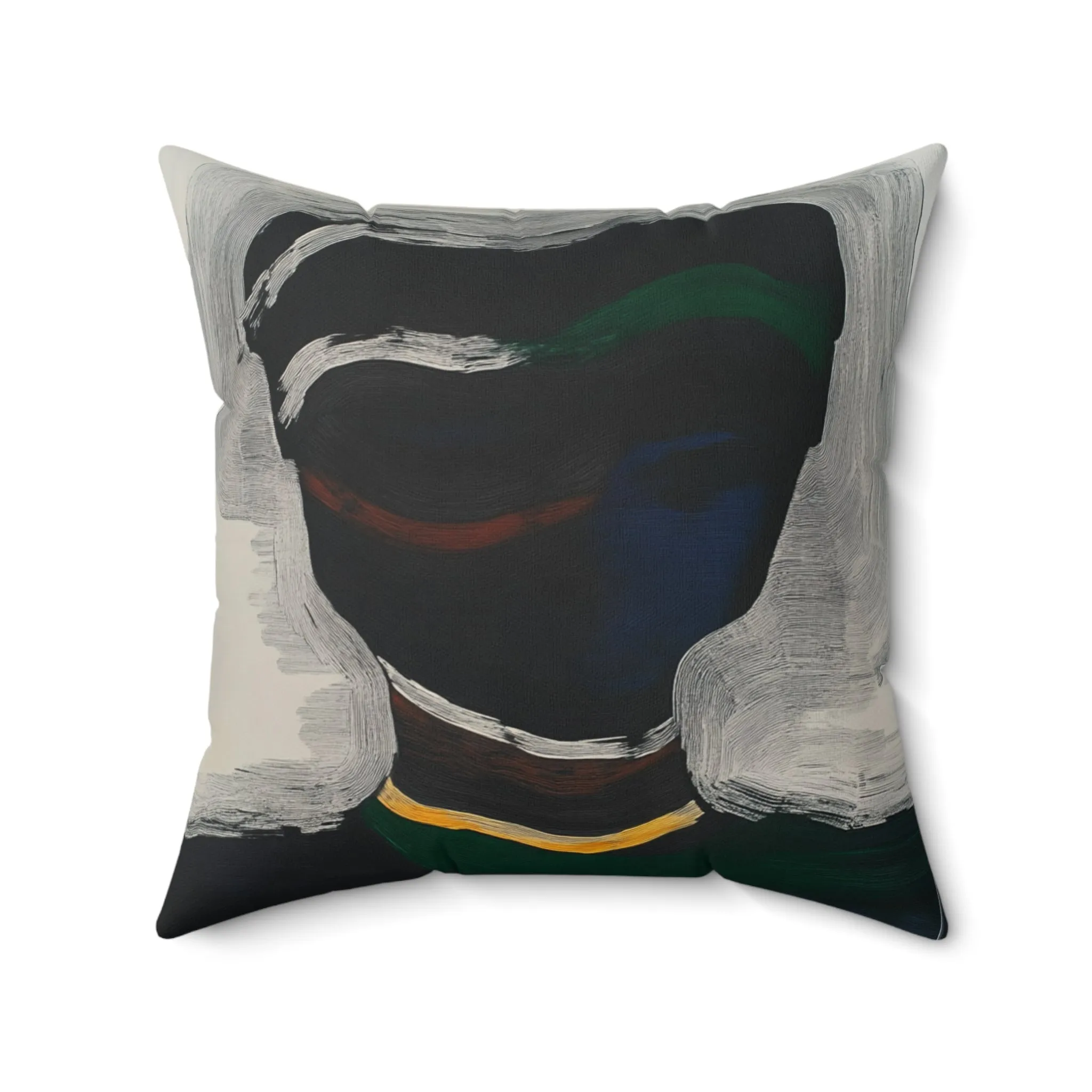 Modern Abstract Face Pillow