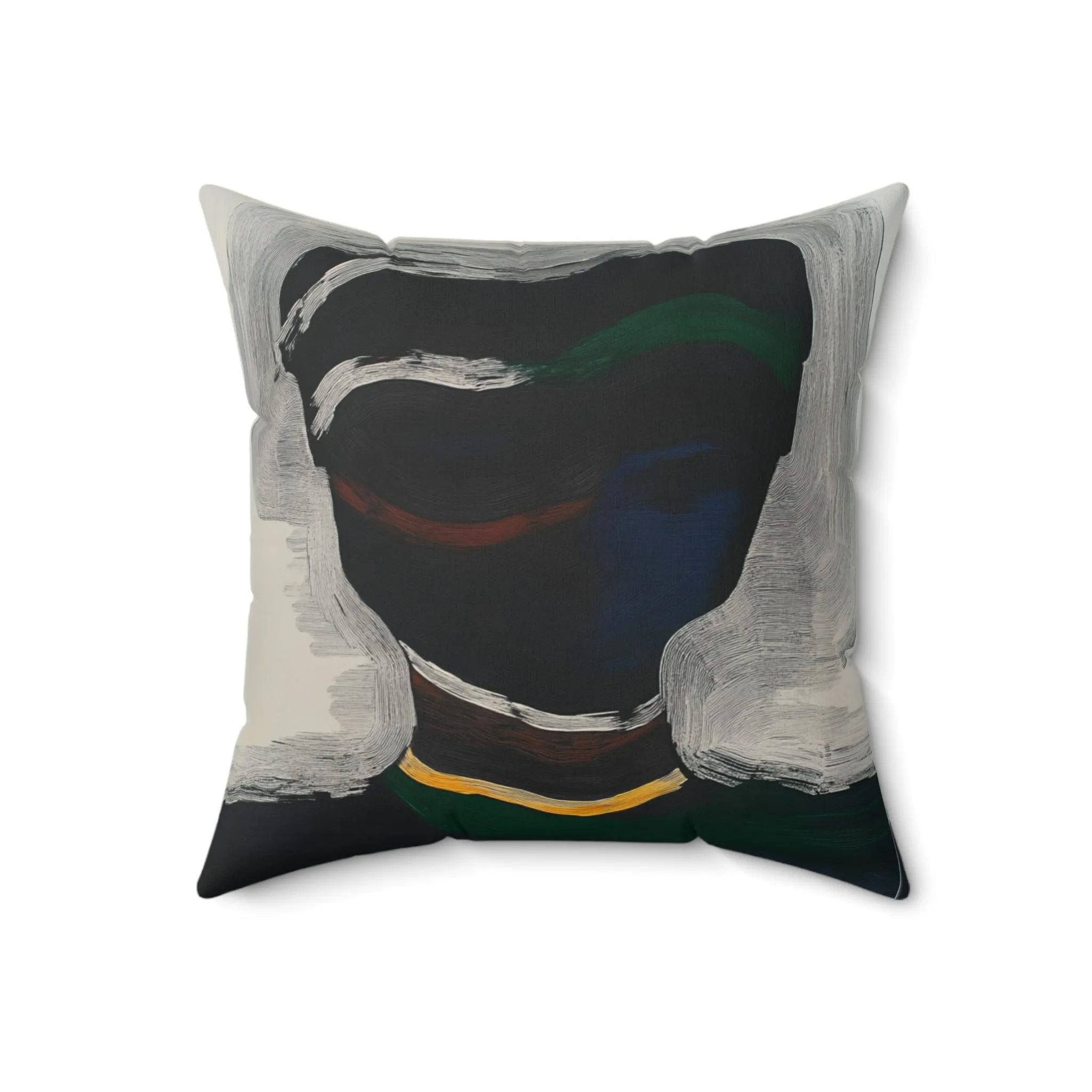 Modern Abstract Face Pillow
