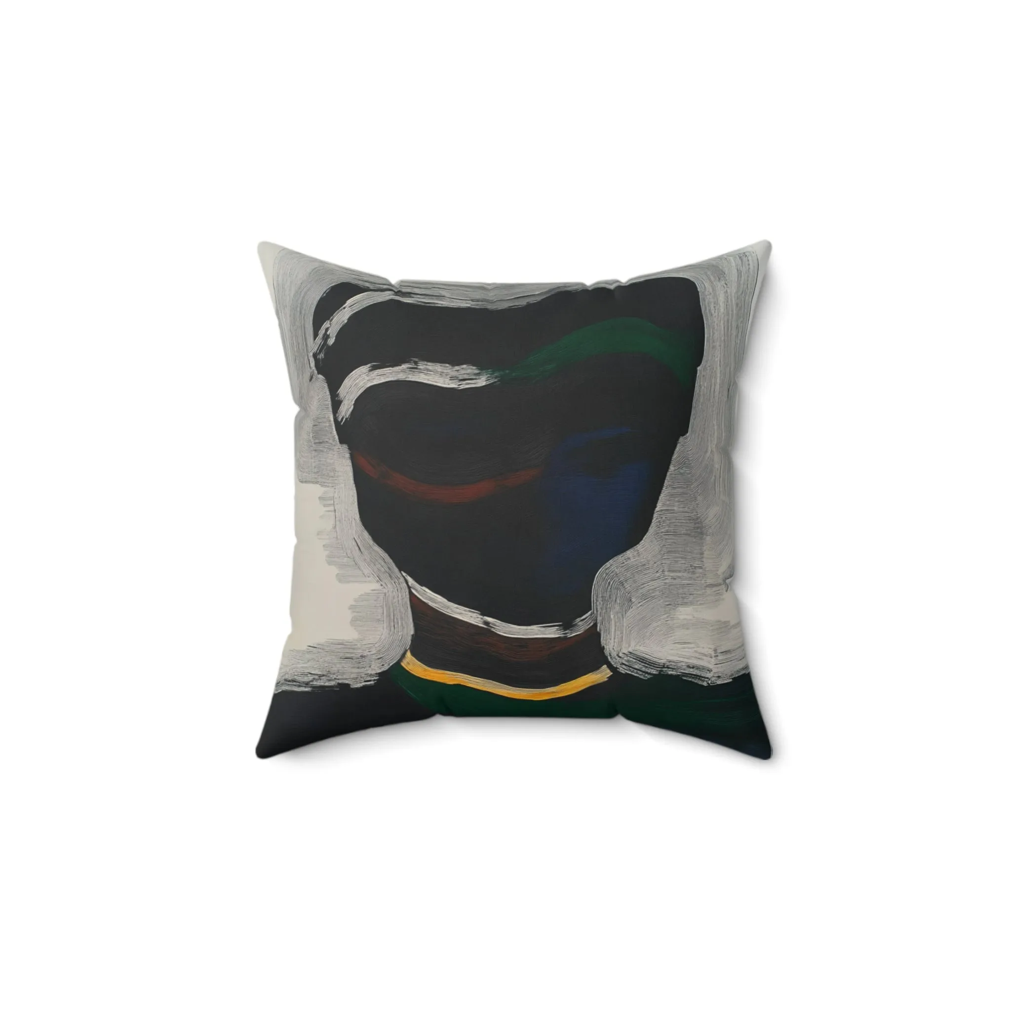 Modern Abstract Face Pillow