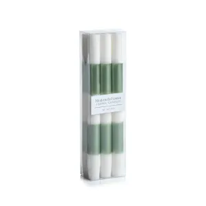 Modern & Festive GreenFormal Candles