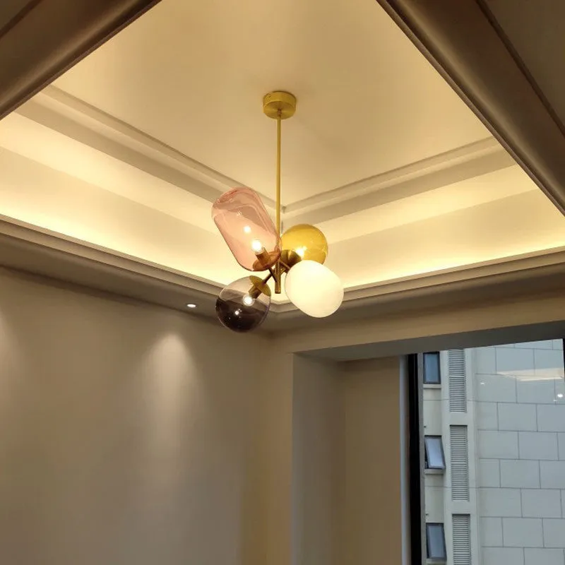 Modern Glass Bubble Chandelier Lighting