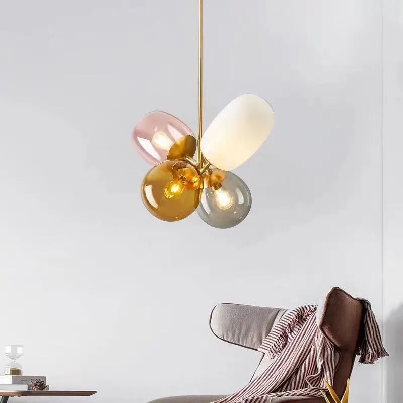 Modern Glass Bubble Chandelier Lighting