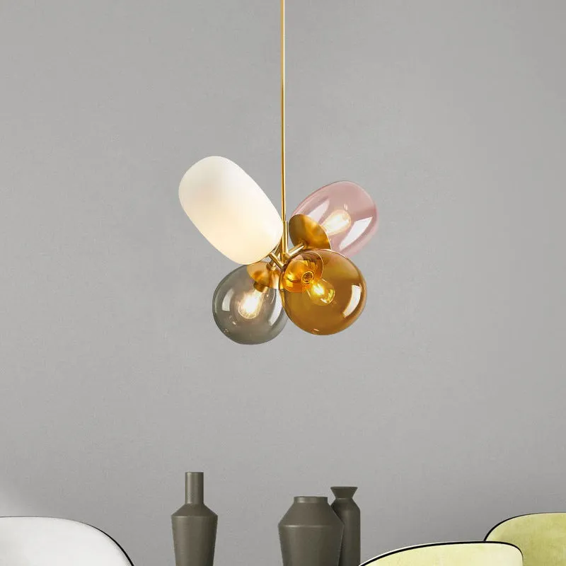 Modern Glass Bubble Chandelier Lighting