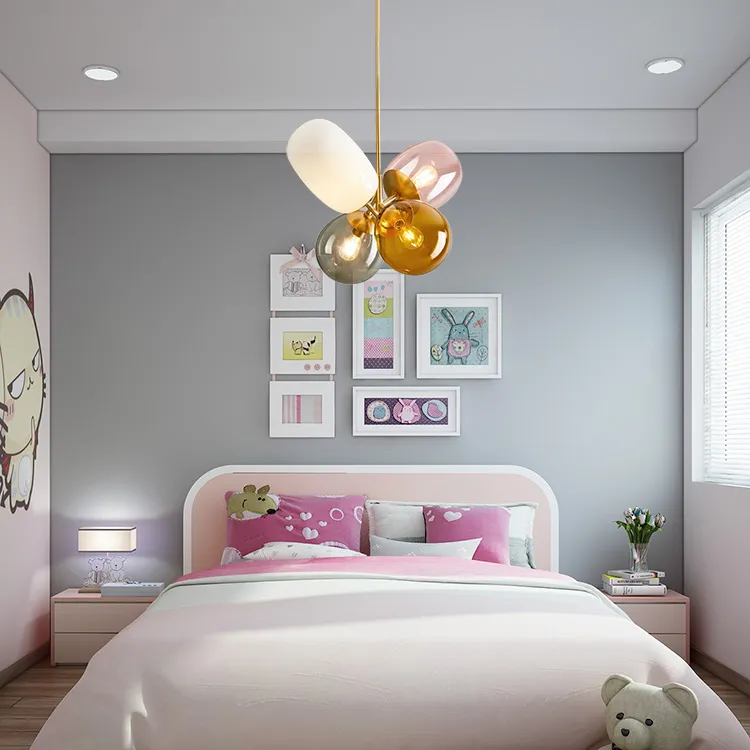 Modern Glass Bubble Chandelier Lighting