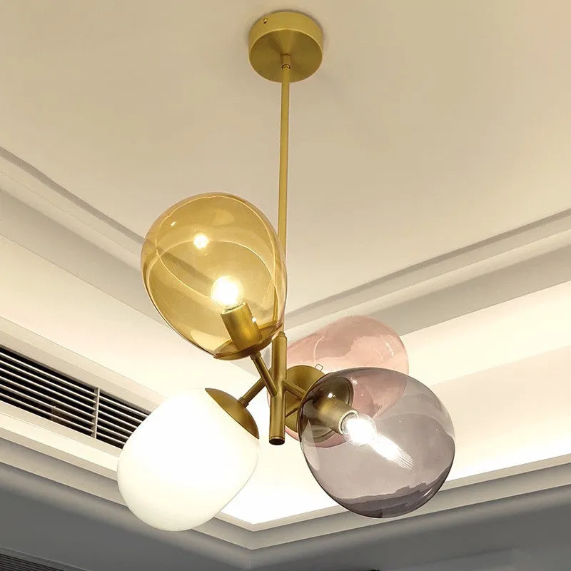 Modern Glass Bubble Chandelier Lighting