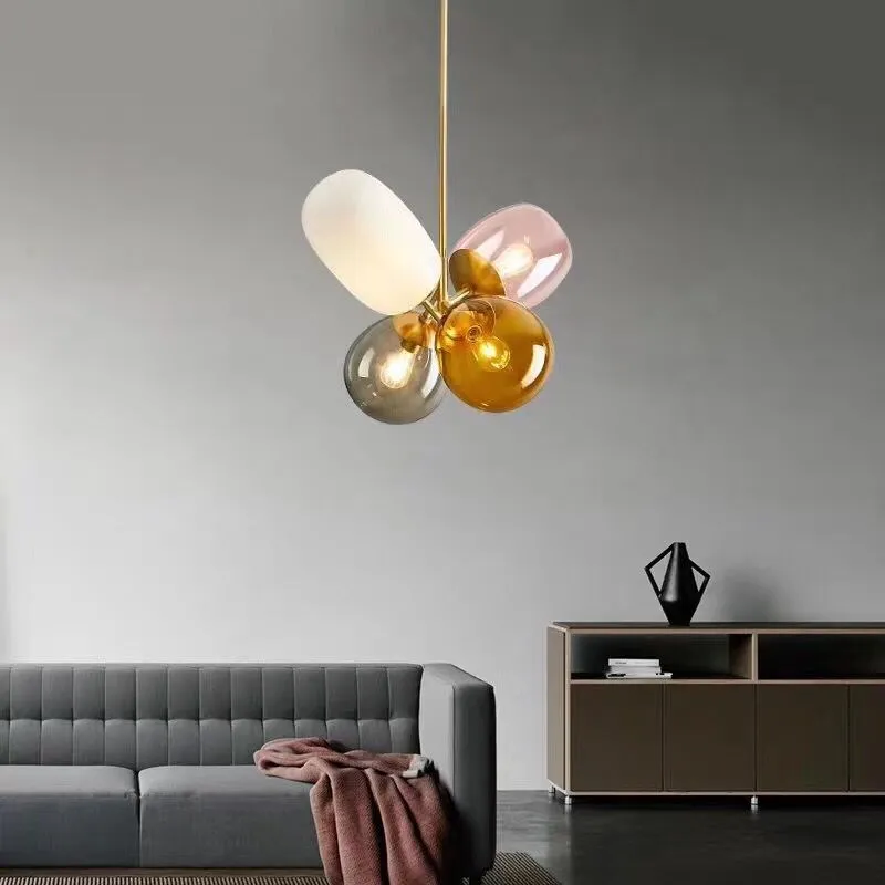 Modern Glass Bubble Chandelier Lighting