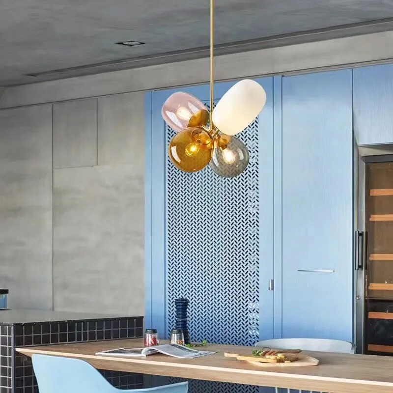 Modern Glass Bubble Chandelier Lighting