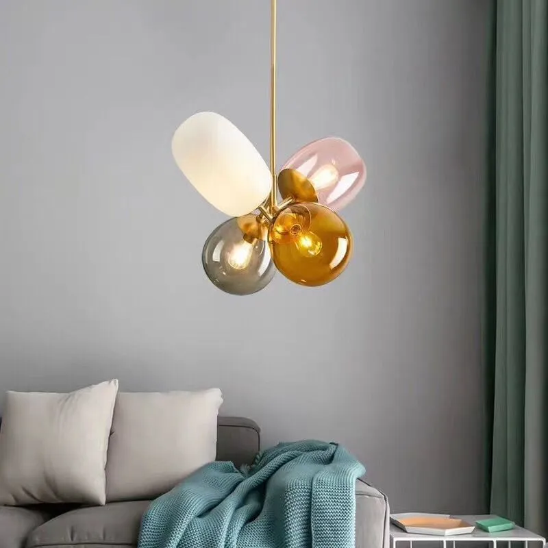 Modern Glass Bubble Chandelier Lighting