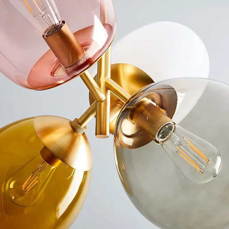Modern Glass Bubble Chandelier Lighting