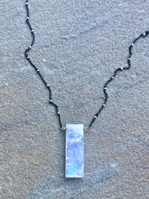 Modern Moonstone Necklace