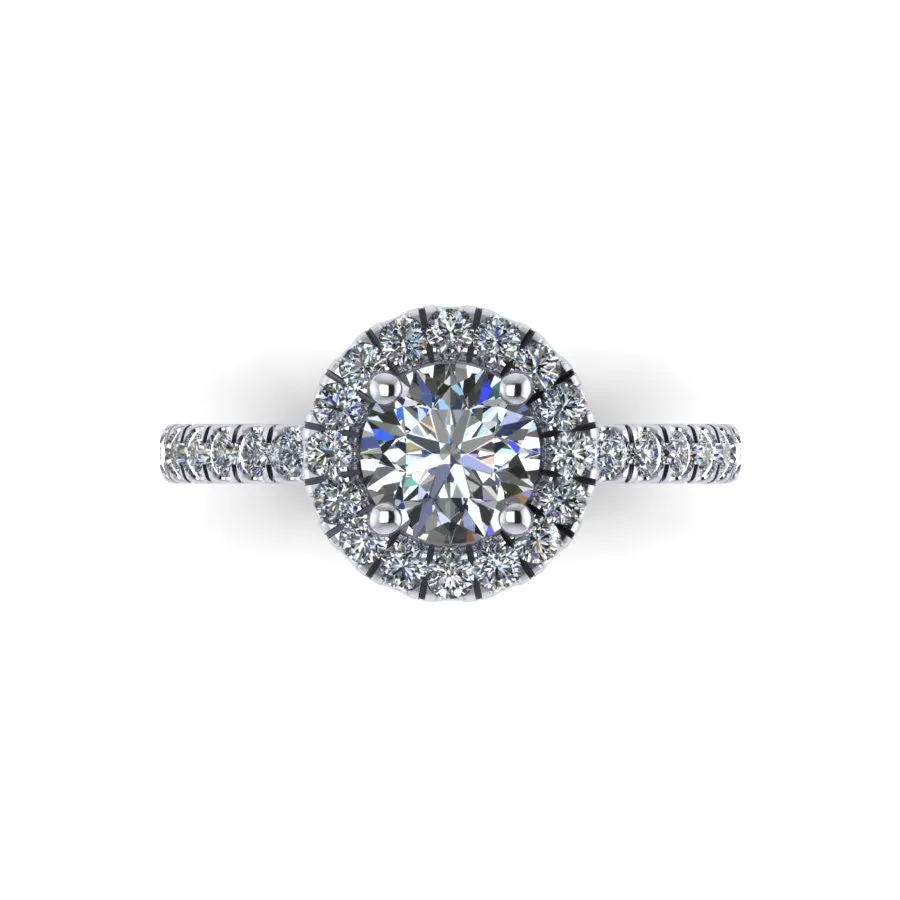 Modern Round Halo