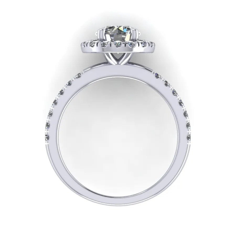 Modern Round Halo