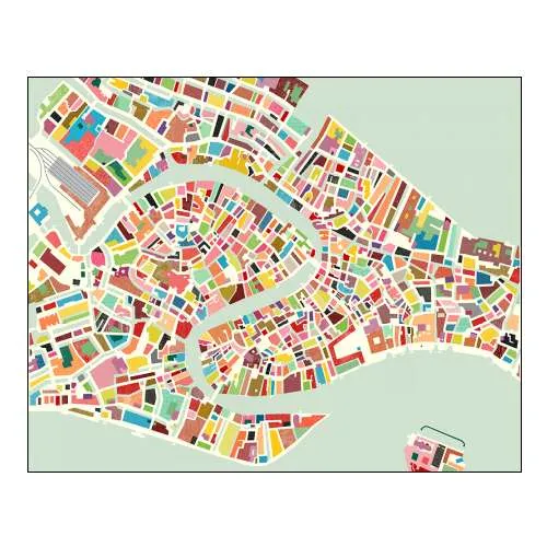 Modern Venice Map