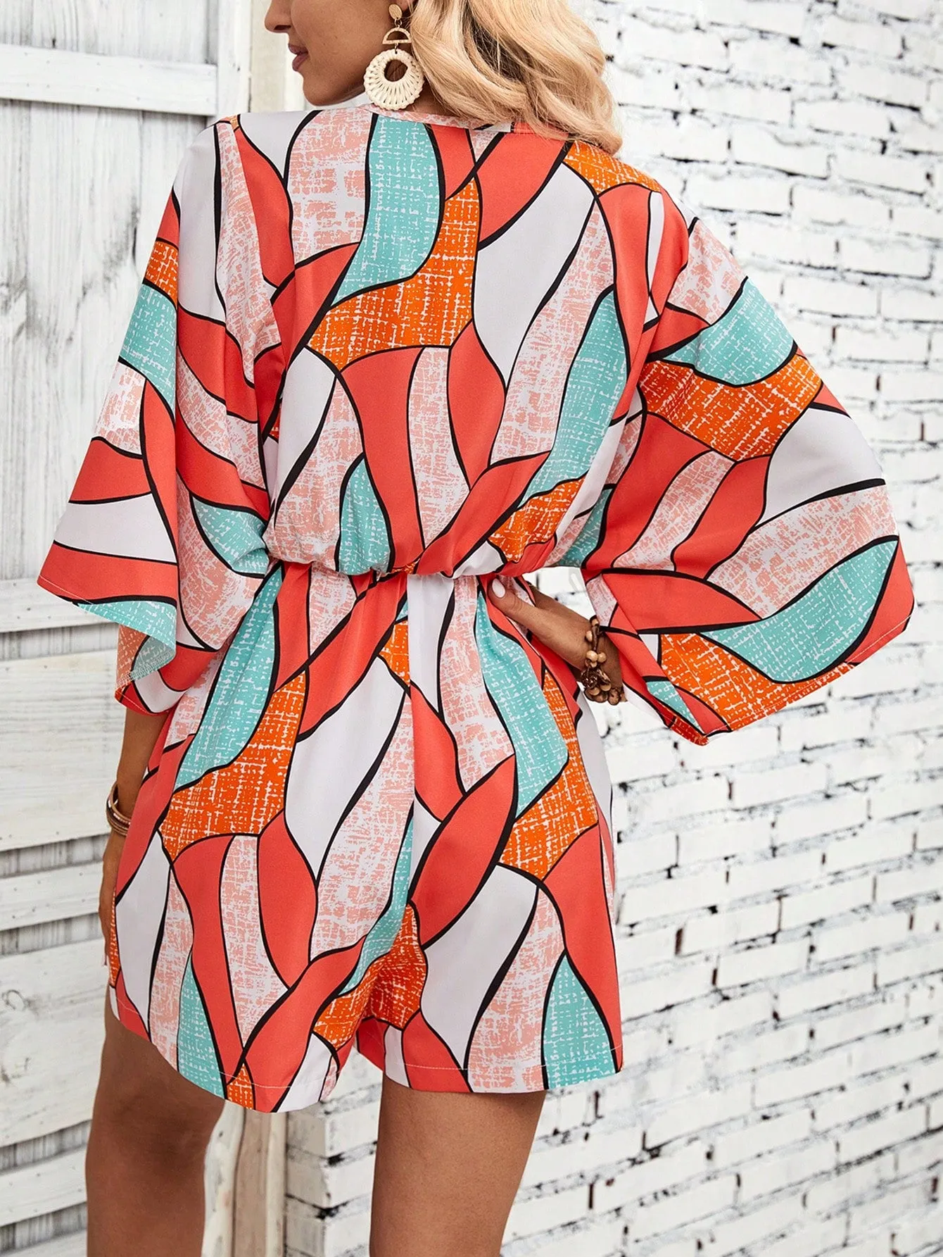 Mono con Estampado de Manga Murciélago - Cherry Vibes CR
