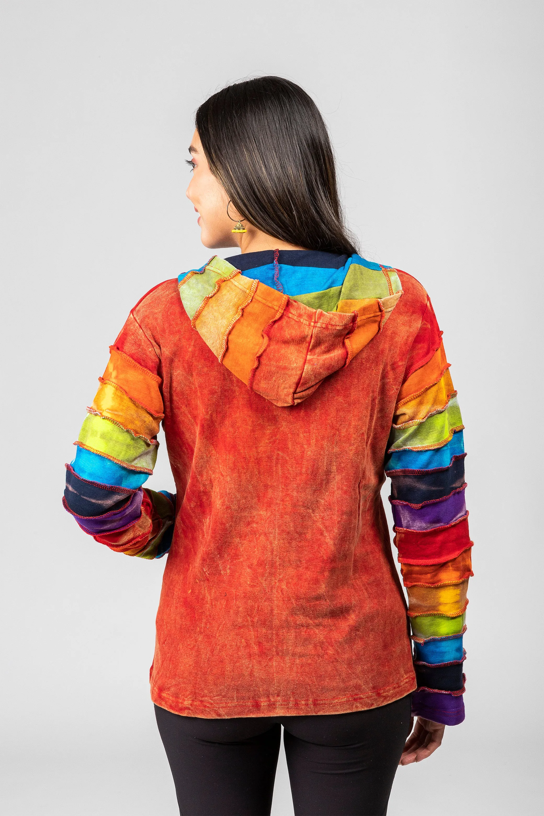 Multi-color Patchwork jacket