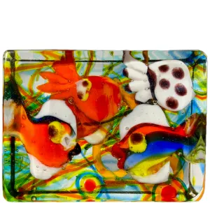 Murano Pre-1950s Miniature Aquarium Compound Design with Fish, Octopus, Jellyfish, and More