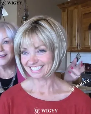 Muriel - Wigyy Straight Bob Wig with Bang